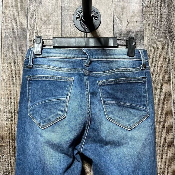 Driftwood Colette Embellished Raw Hem Skinny Jeans - Picture 4 of 7